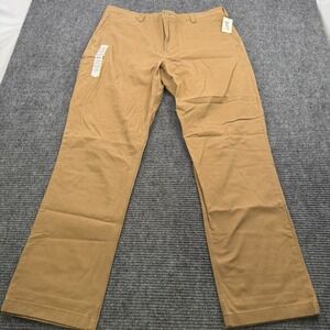 Duluth Trading Co DuluthFlex Ballroom Pants Men's 38x34 Relaxed Fit Khakis‎ NWT